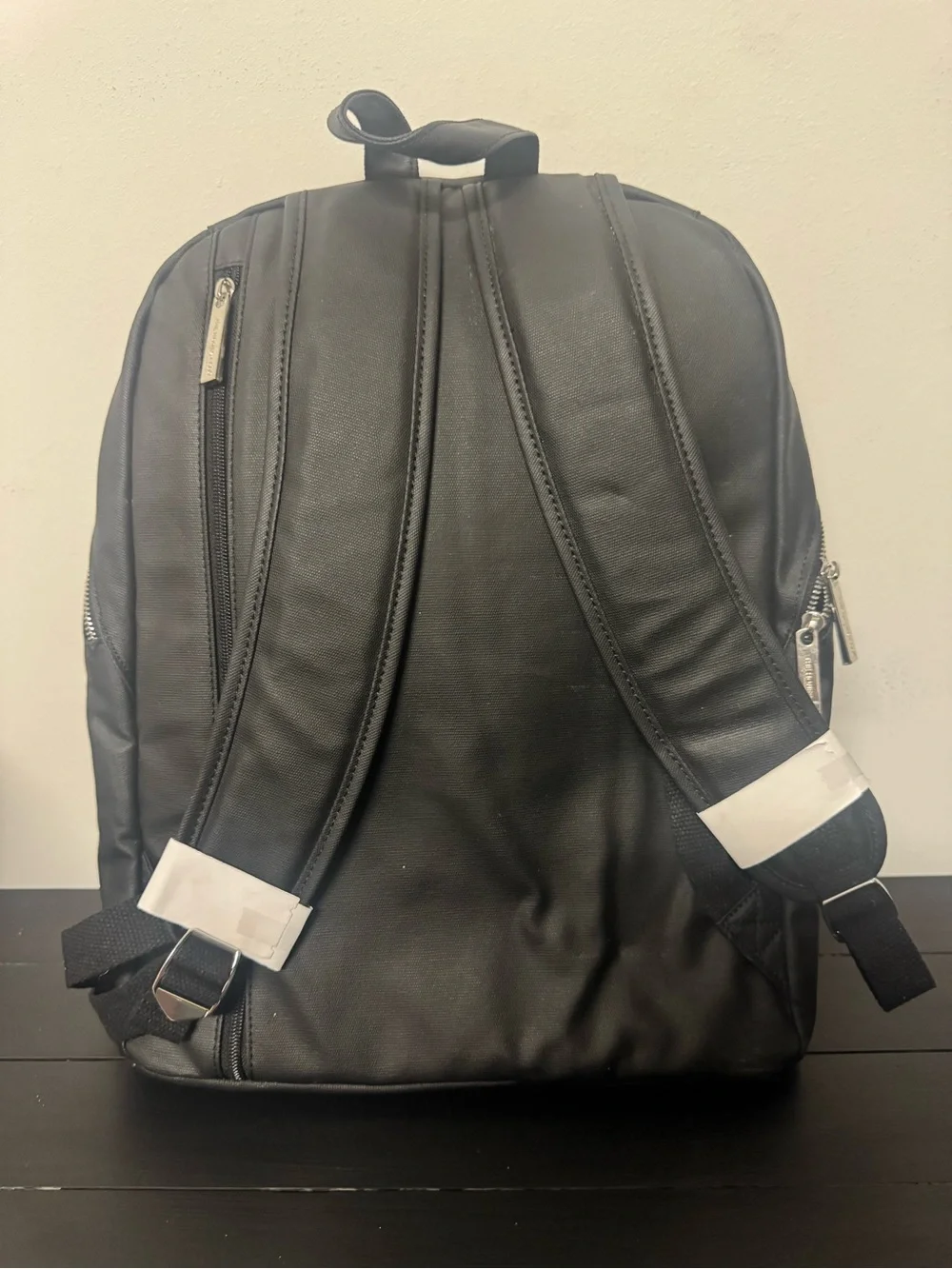 Honest Company Coated Canvas City Diaper Backpack